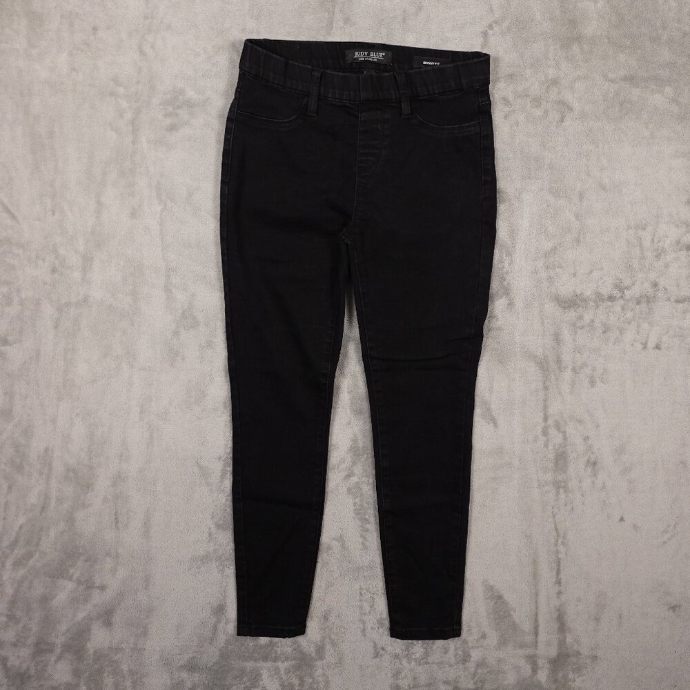 Judy Blue jeans skinny fit women's‎ 1/25 black pull on